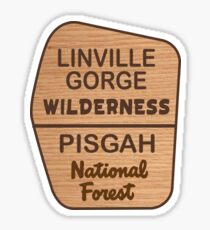 Linville Gorge Wilderness, Pisgah National Forest Sticker