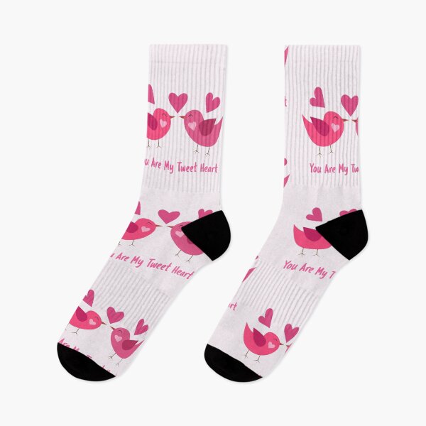 Item preview, You Are My Tweet Heart Valentine's  Day Pink Love Birds  designed and sold by Yasminepatterns .