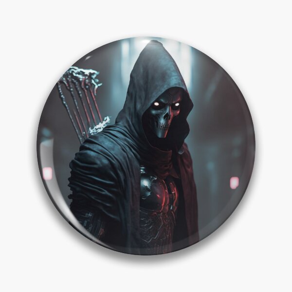 Item preview, Concept Art-A Cyberpunk Reaper designed and sold by letsgetinspired.
