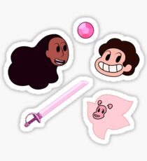 Steven, Connie and Lion sticker set Sticker