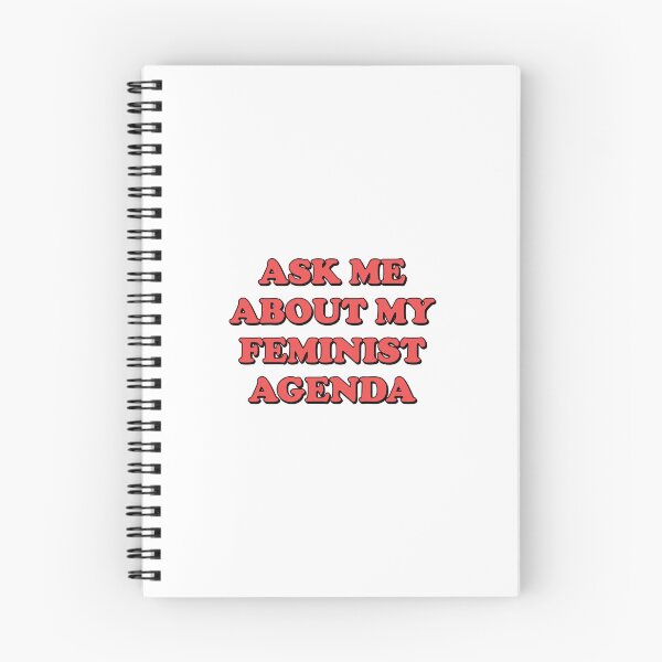 Item preview,  ASK ME ABOUT MY FEMINIST AGENDA  designed and sold by Inspirationmotivation.