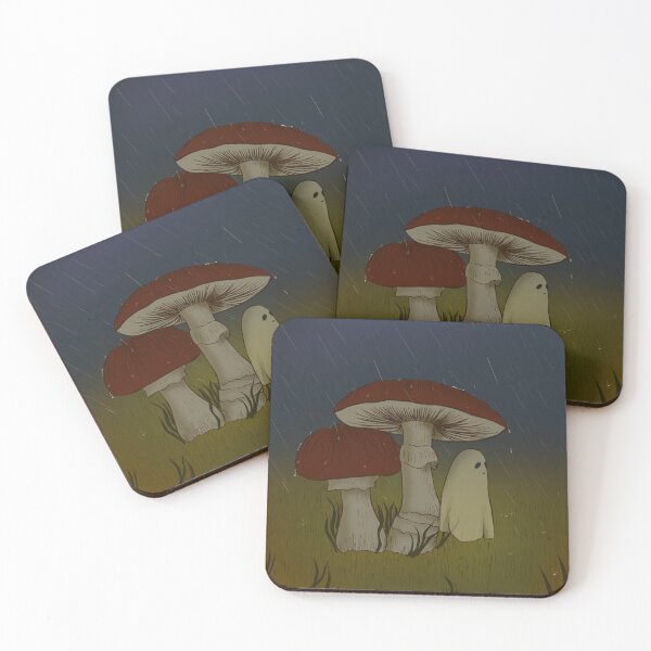 Item preview, Mushroom ghost designed and sold by cloe-qrn.