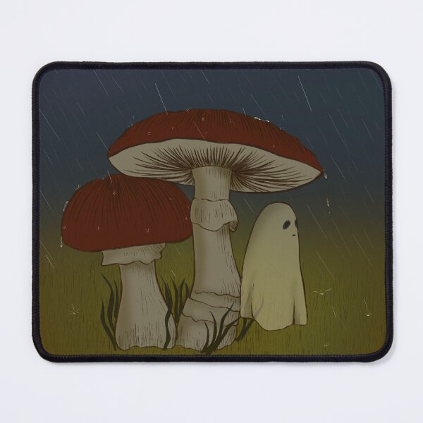 Item preview, Mushroom ghost designed and sold by cloe-qrn.
