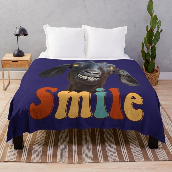Item preview, Cabra divertida y genial con una sonrisa. designed and sold by AEROSPACE-IND.