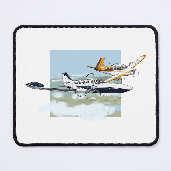 Item preview, Cessna 414 and Beechcraft Bonanza flight of two designed and sold by Michael Garber.