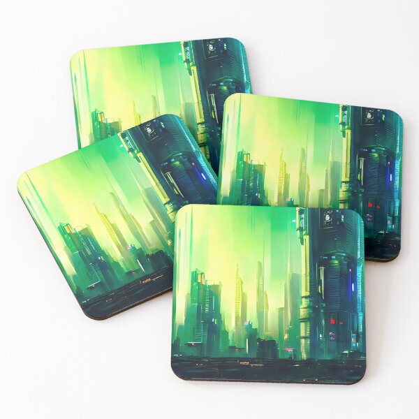 Item preview, Cyberpunk City Green designed and sold by 7infernus.