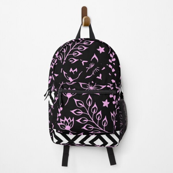 Item preview, Flowery Lavender in black seamless design designed and sold by PalomaHealing24.