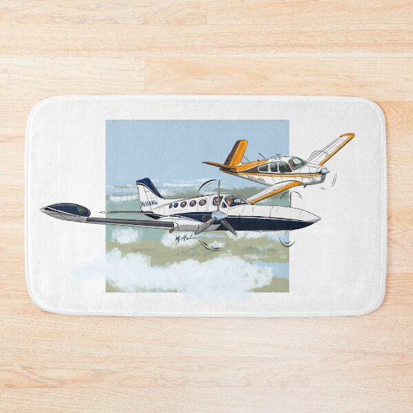 Item preview, Cessna 414 and Beechcraft Bonanza flight of two  designed and sold by Michael Garber.