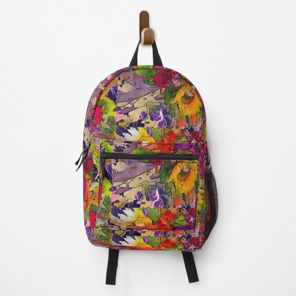 Item preview, Multi colored floral pattern designed and sold by Susan Gallup.