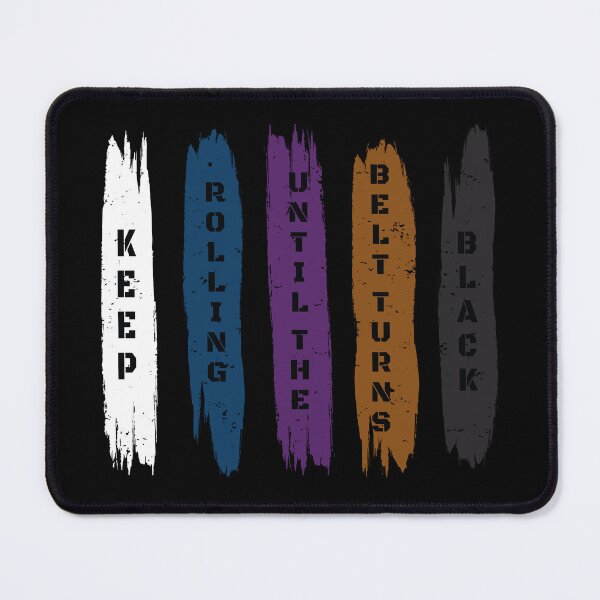 Item preview, Brazilian Jiu Jitsu Gift - Keep Rolling Black Belt BJJ - Funny Jiujitsu Gift Lover designed and sold by Run to Creations.