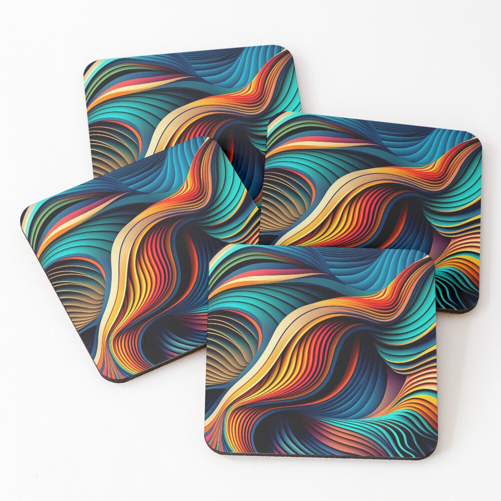 Item preview, Coasters (Set of 4) designed and sold by badbug.