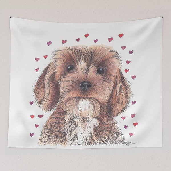 Item preview, Cute cockapoo dog designed and sold by sarahkeenan.