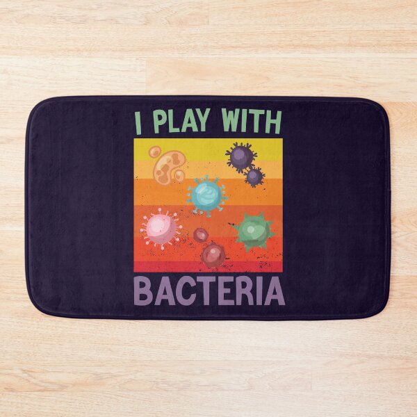 Item preview, I Play With Bacteria for Microbiologist Vintage Bacteria gift designed and sold by Sarah38.