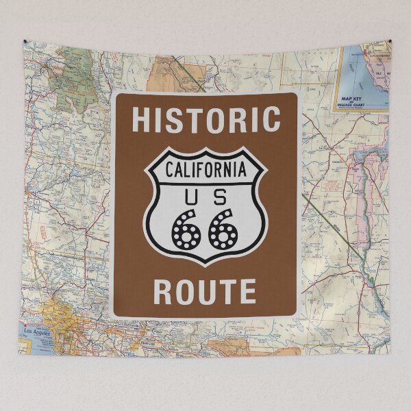 Item preview, Historic Route 66 Marker California designed and sold by Enzwell.