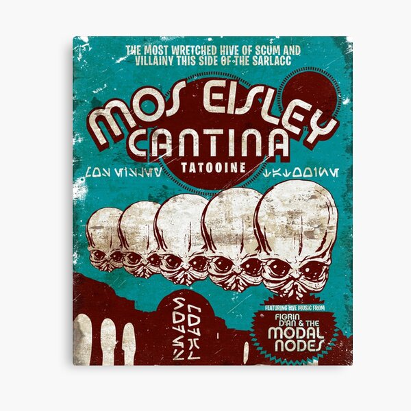 Item preview, Cantina Sign designed and sold by monstersaregood.