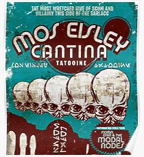 Cantina Sign Poster