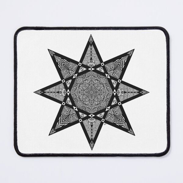 Item preview, Tribal star mandala designed and sold by DomaDoma.