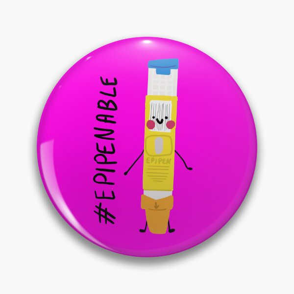 Item preview, Epipenable (Allergy Awareness) designed and sold by Samantha MadeOfAtoms.