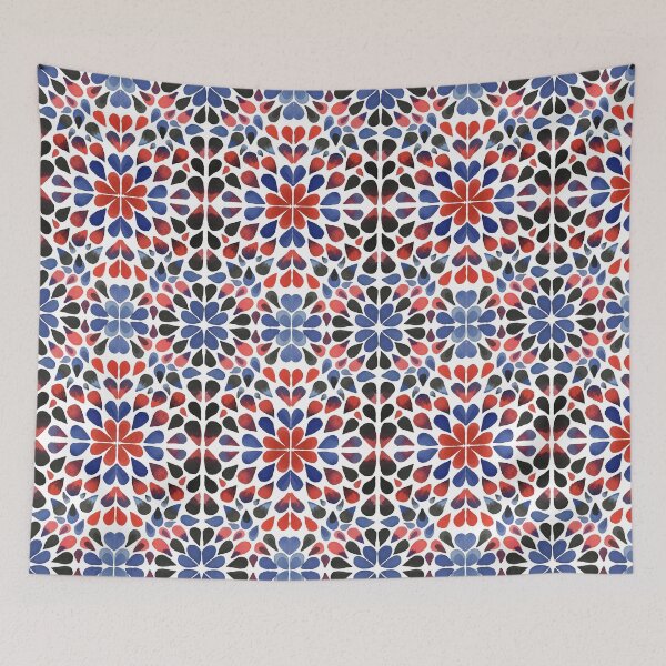 Item preview, petal pattern designed and sold by NitArtCafe.