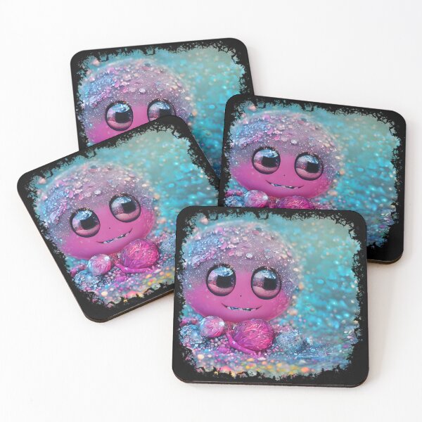 Item preview, Smauve, Sparkling monster designed and sold by Digisabella.