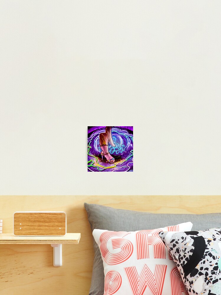 Aperçu 2 sur 3. Impression photo avec l'œuvre Psychedelic Disco créée et vendue par Sub-Ruminations.