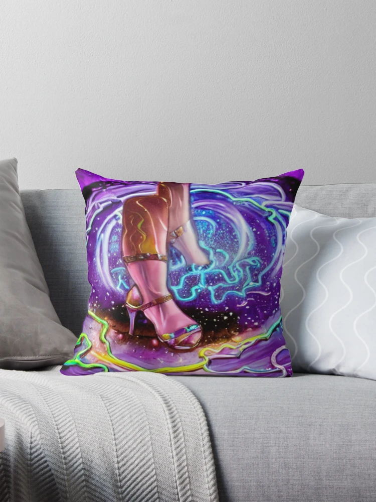 Imagen 1 de 4, Cojín con la obra Psychedelic Disco, diseñada y vendida por Sub-Ruminations.