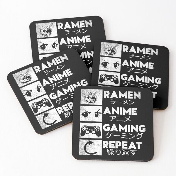 Artikelvorschau, Ramen Anime Gaming Wiederholung. Lustiges Ramen- und Anime-Liebhaber-T-Shirt entworfen und verkauft von ahmed2751989.