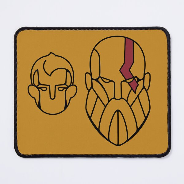 Item preview, Kratos and Atreus designed and sold by Nora-Tandy.