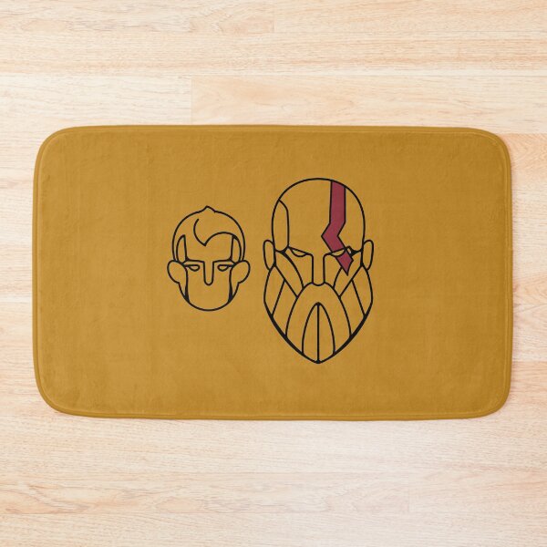 Item preview, Kratos and Atreus designed and sold by Nora-Tandy.