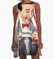 Pee Wee Herman- Sodomy A-Line Dress
