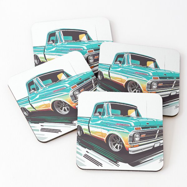Artikelvorschau, Klassischer Ford f100 Pickup Truck, Hot Road Serie entworfen und verkauft von paulosully.