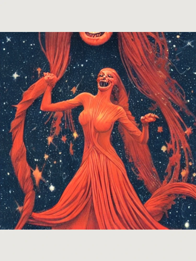 Imagen 6 de 6, Sudadera oversize prémium con la obra Pumpkin Queen, diseñada y vendida por Sub-Ruminations.