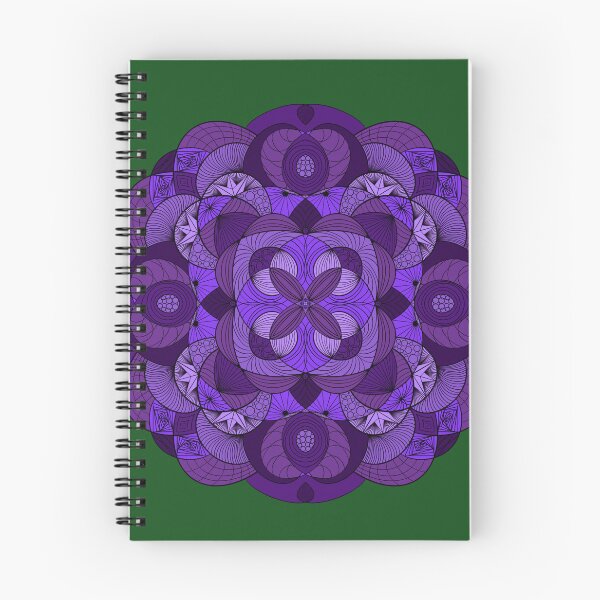 Item preview, Purple mandala designed and sold by LimeAnaconda.