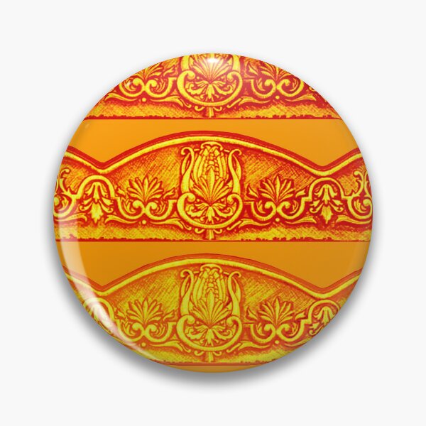 Item preview, Orange Acanthus and Filigree  designed and sold by Anthony Seeker.