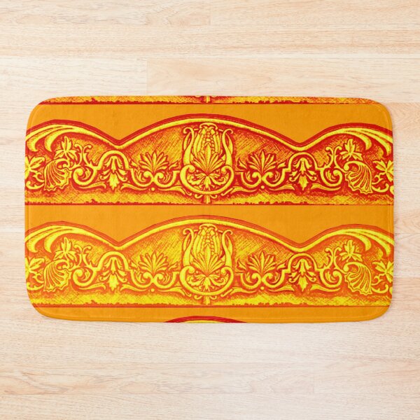 Item preview, Orange Acanthus and Filigree  designed and sold by Anthony Seeker.