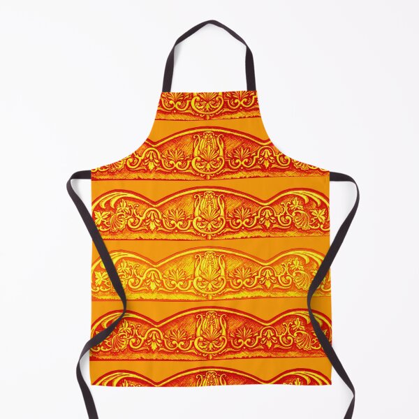 Item preview, Orange Acanthus and Filigree designed and sold by Anthony Seeker.