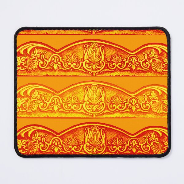 Item preview, Orange Acanthus and Filigree designed and sold by Anthony Seeker.