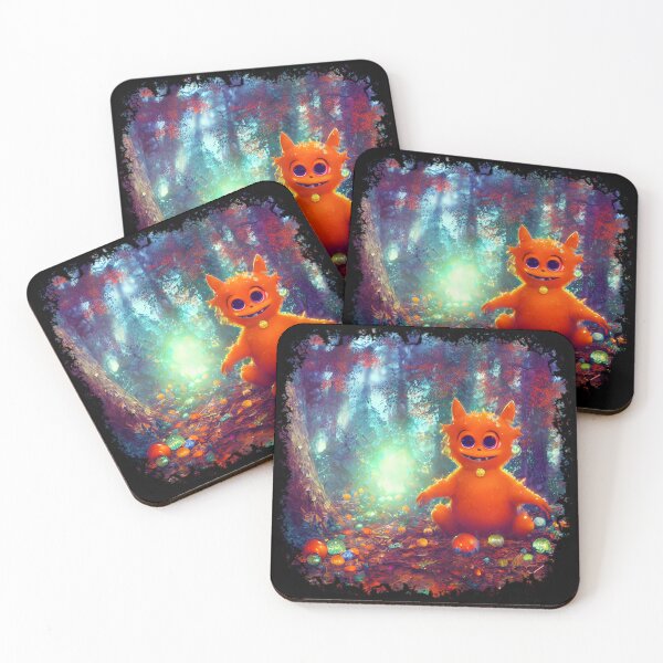 Item preview, Flameet, Sparkling monster designed and sold by Digisabella.