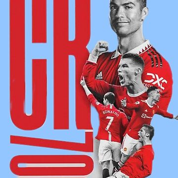 Cristiano Ronaldo #7 poster Magnet for Sale by Piperbore