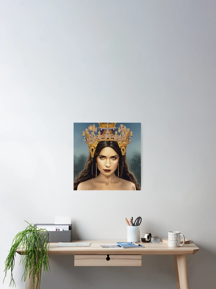 Imagen 2 de 3, Póster con la obra Queen Sorceress, diseñada y vendida por Sub-Ruminations.