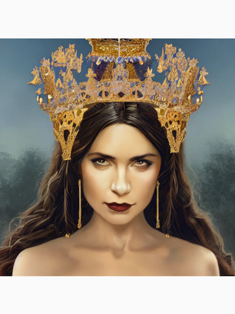 Aperçu 6 sur 6. Sweat à capuche épais avec l'œuvre Queen Sorceress créée et vendue par Sub-Ruminations.