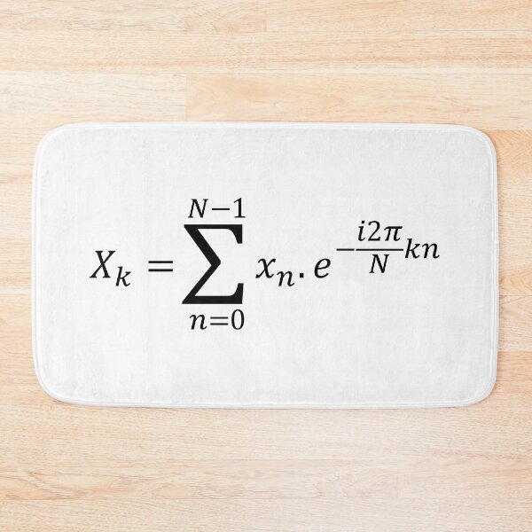 Item preview, Discrete Fourier Transform Equation Math Basics designed and sold by ScienceCorner.