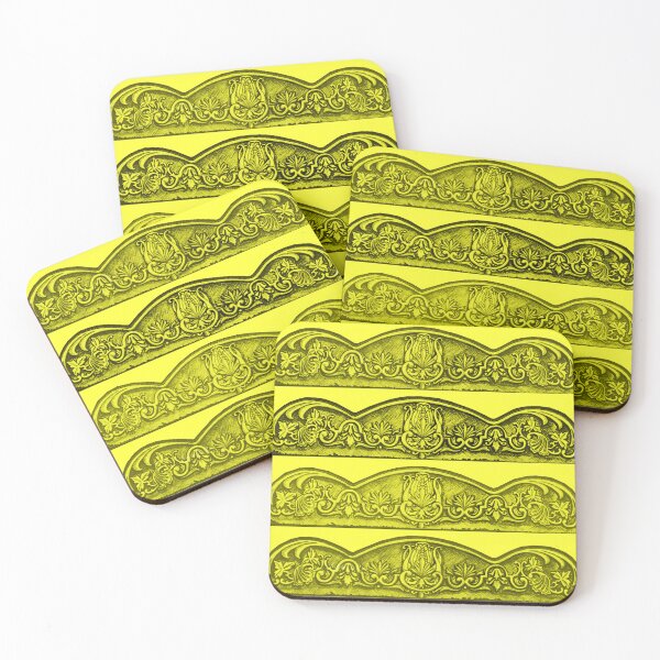 Item preview, Yellow Acanthus and Filigree  designed and sold by Anthony Seeker.