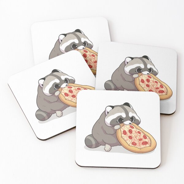 Item preview, Pizza Raccoon designed and sold by Lilypawstudio.