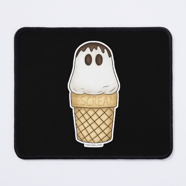 Item preview, Ice-Scream! - Ghost Ice Cream Cone designed and sold by PancakeAndLoaf.
