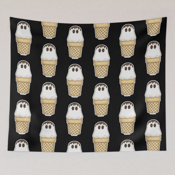 Item preview, Ice-Scream! - Ghost Ice Cream Cone designed and sold by PancakeAndLoaf.
