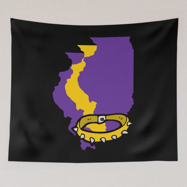 Item preview, Illinois Border, Leathernecks designed and sold by LatterDaze.