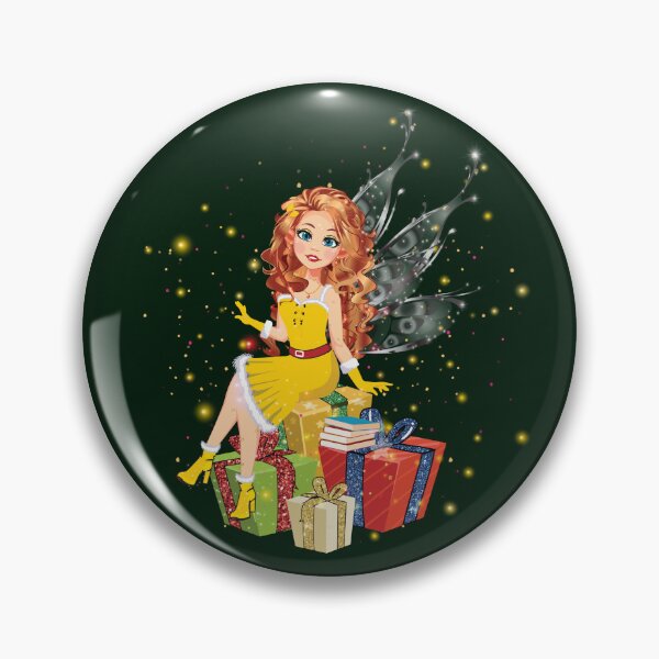 Felicia's Christmas Present Collection Pin