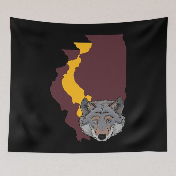 Item preview, Illinois Border, Ramblers designed and sold by LatterDaze.