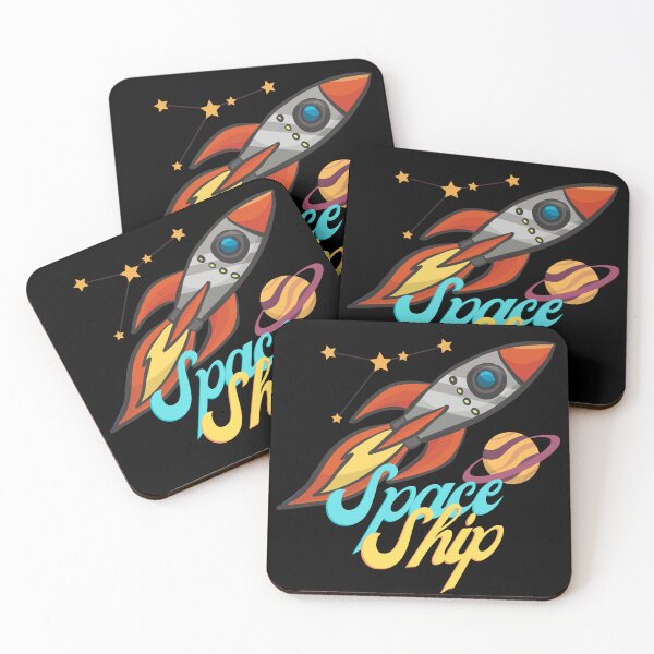 Item preview, Cartoon Spaceship  designed and sold by 72artteam.